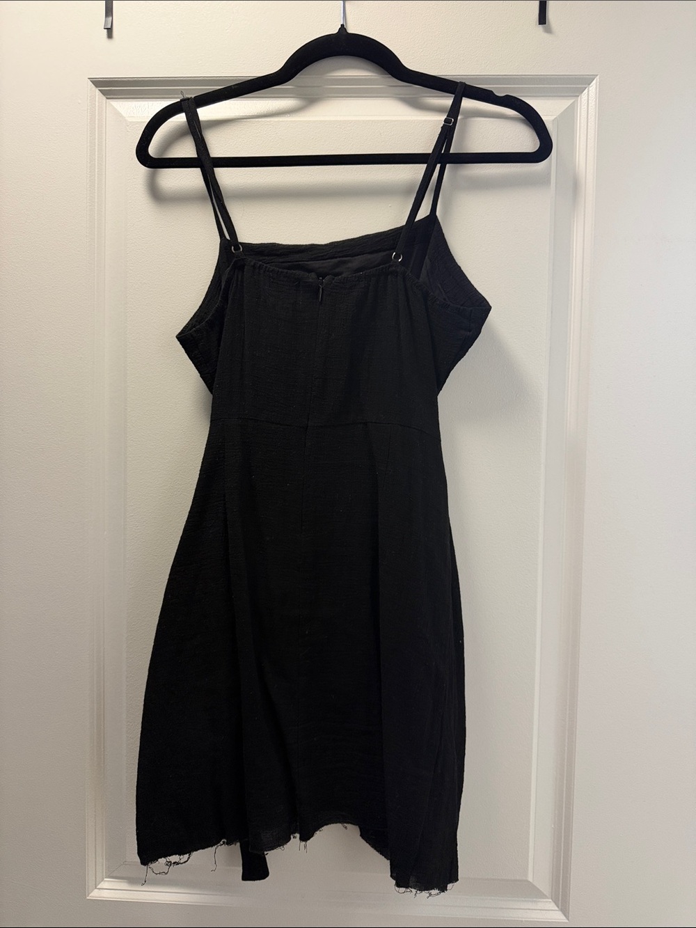PRINCESS POLLY BLACK WRAP DRESS - Picture 2 of 2